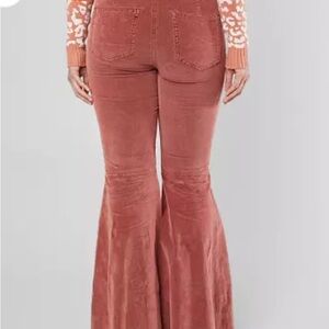 Free People Just Float On Corduroy Flare Jean (Size 26)